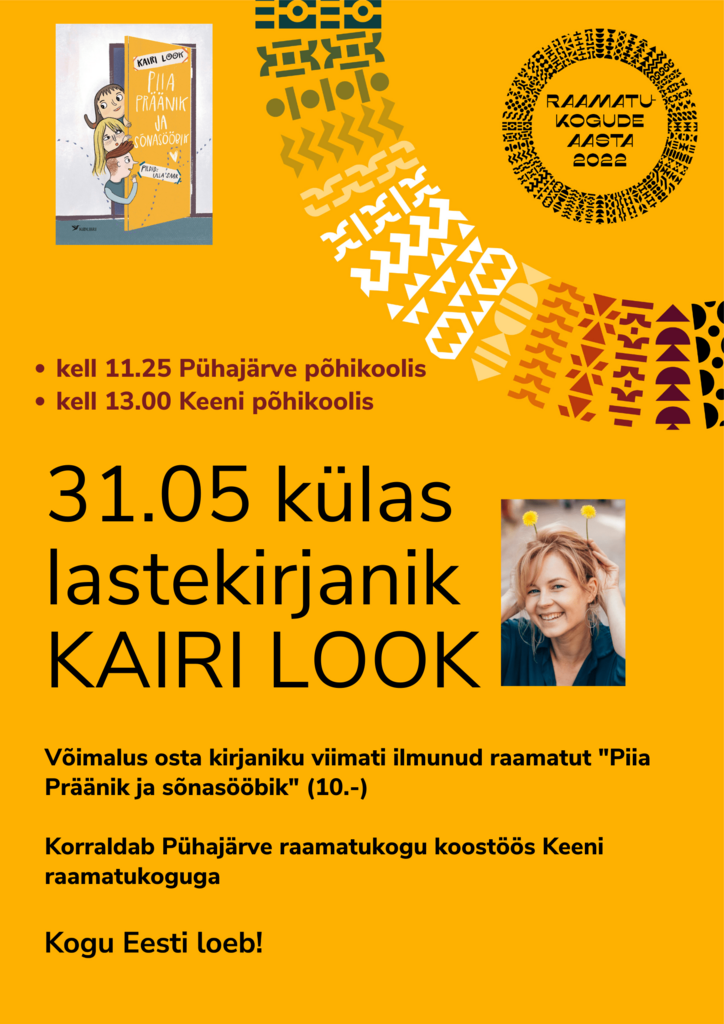 Külas lastekirjanik Kairi Look
