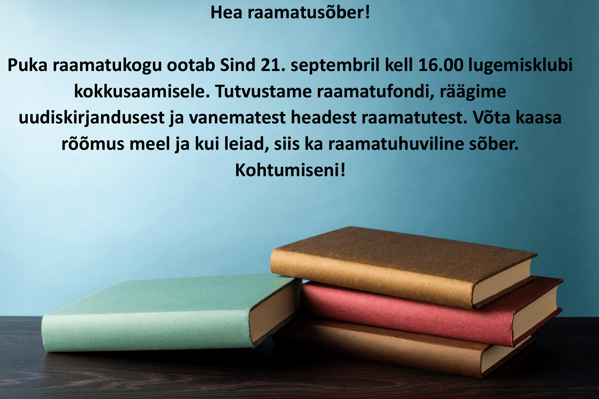 Hea raamatusõber
